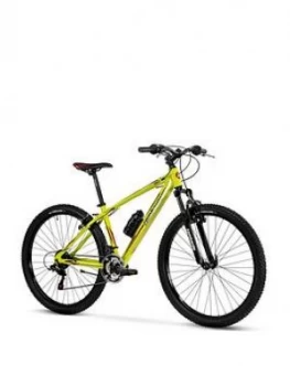 Image of Lombardo Lombardo Sestriere 130 Hard Tail Front Suspension Mtb Mountain Bike - Yellow/Black