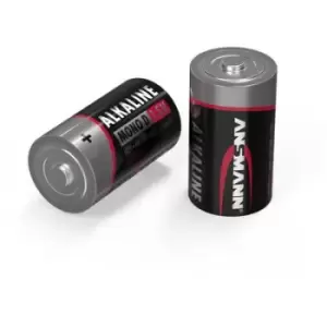 Image of Ansmann LR20 Red-Line D battery Alkali-manganese 1.5 V 2 pc(s)