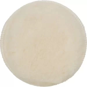 Image of Bosch Hook and Loop Lambswool Polishing Bonnet 160mm Pack of 2