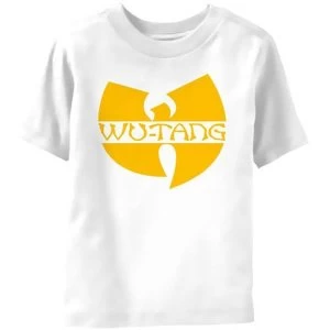 Image of Wu-Tang Clan - Logo Kids 18 - 24 Months T-Shirt - White