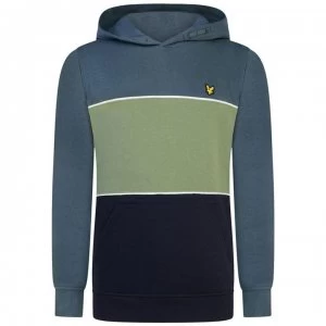 Image of Lyle and Scott Wide Multi Stripe OTH Hoodie - Orion 487