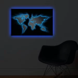 Image of 4570DACT-35 Multicolor Decorative LED Lighted Canvas Painting