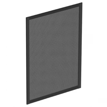 Image of Ssupd Meshlicious Mesh Side Panel - Black