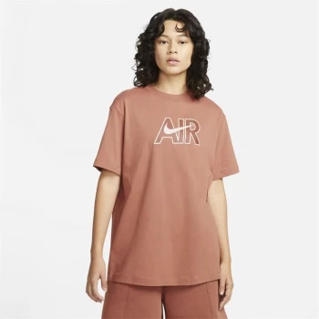 Image of Nike Sportswear T-Shirt Womens - Beige