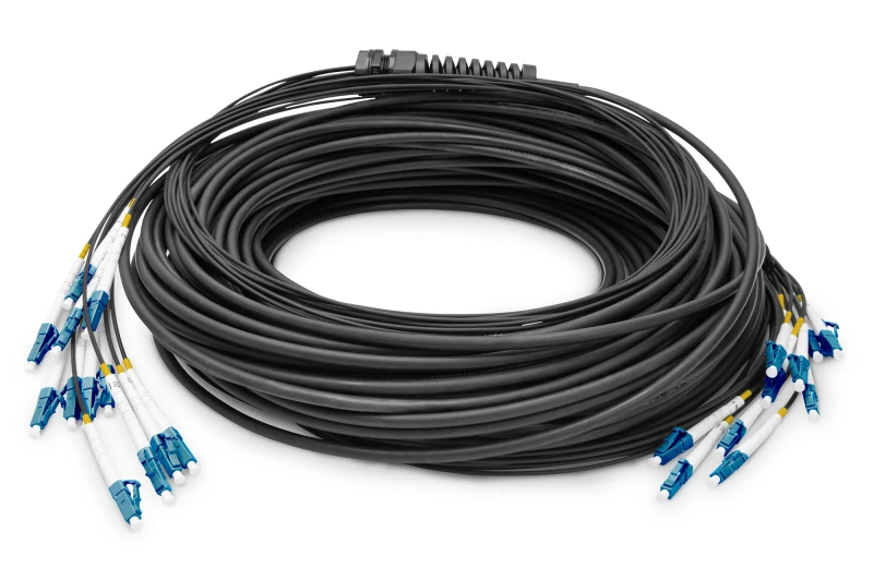Image of Digitus Pre-assembled Fiberglass Universal Breakout Cable. Single Mode