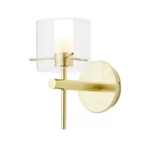 Image of Gold Bathroom Wall Light - Gene