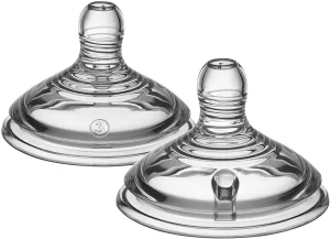 Image of Tommee Tippee Closer To Nature Fast Flow Teats x 2