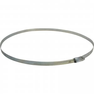 Image of Faithfull Zinc Plated Hose Clips 286mm - 318mm Pack of 1