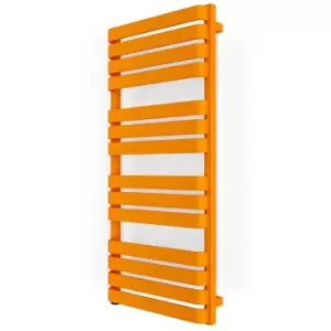 Image of Terma Warp T 1 Elec T-Rail Orange Flat Towel Warmer (W)500mm X (H)1110mm