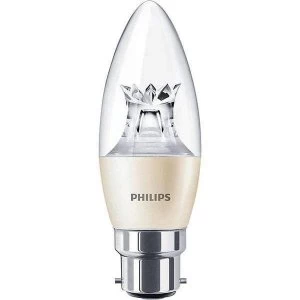 Image of Philips Master 6W LED BC B22 Candle Very Warm White DimTone - 45362900