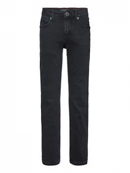 Image of Tommy Hilfiger Boys Scanton Slim Jeans - Black, Size Age: 8 Years
