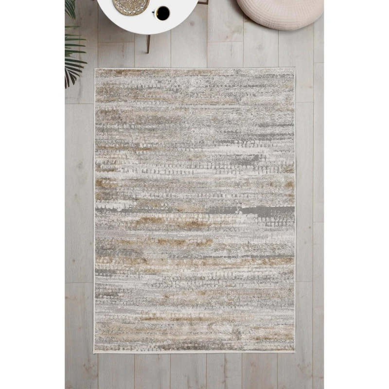 Image of Homemaker Homemaker Cadiz Abstract Grey Rug - 160x230cm