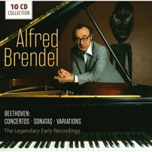 Image of Beethoven Concertos/Sonatas/Variations The Legendary Early Recordings by Alfred Brendel CD Album