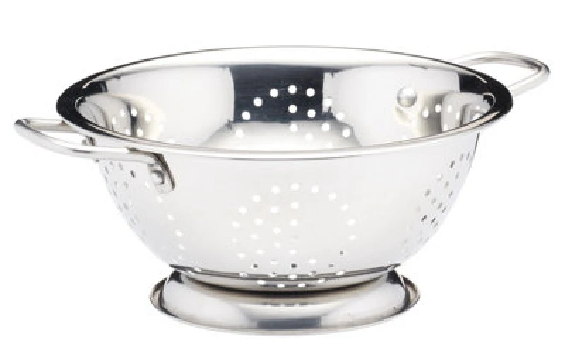 Image of Kitchencraft Stainless Steel 24cm Colander Silver
