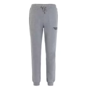 Image of Firetrap Open Hem Tapered Jogging Pants Mens - Grey