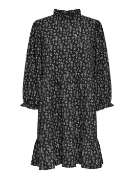 Image of ONLY Printed Dress Women Black