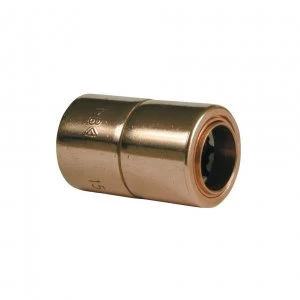 Image of Wickes Copper Push Fit Reducer - 15 x 10mm