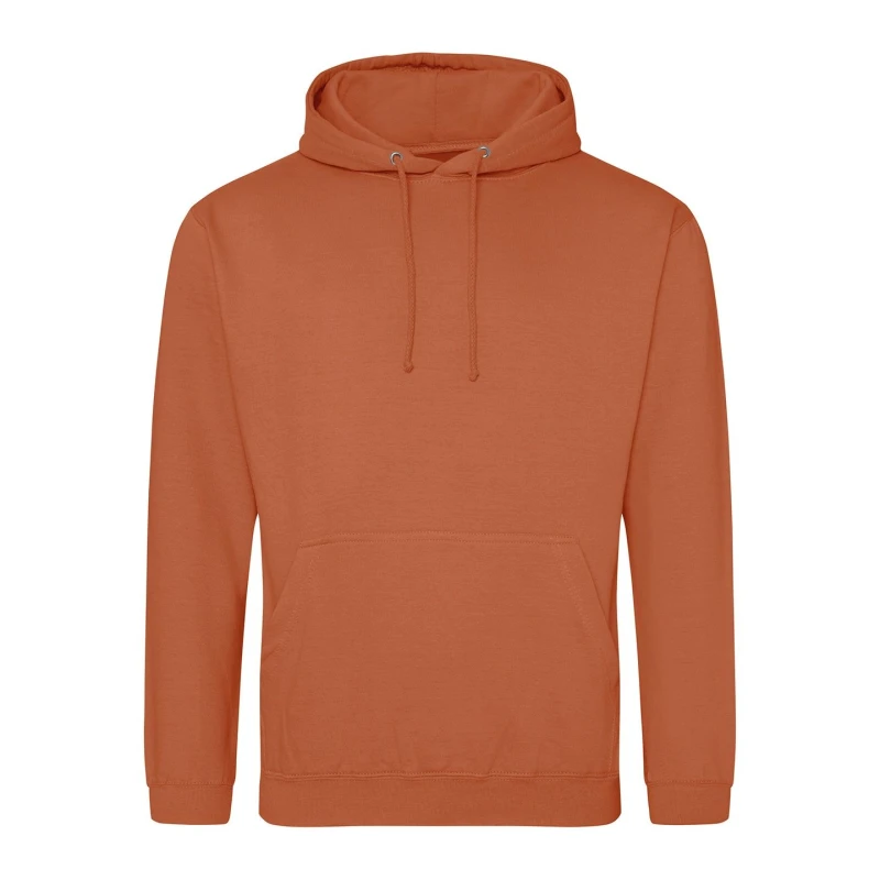 Image of AWDis AWDis Men College Hooded Sweatshirt Hoodie in Light Brown Size: X-Small Light Brown XS Male 5063107075383