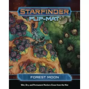 Image of Starfinder RPG Flip Mat Forest Moon