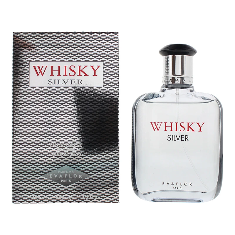 Image of Evaflor Whisky Silver Eau de Toilette 100ml