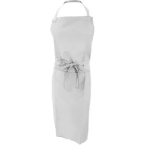 Image of Jassz Bistro Unisex Bib Apron With Pocket / Barwear (One Size) (White) - White