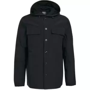 Image of Barbour International Amplifier Overshirt - Black