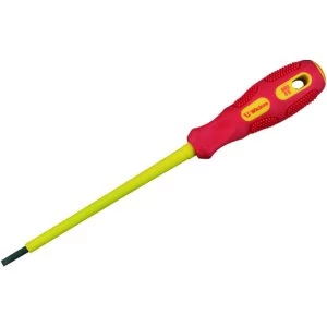 Image of Wickes VDE 3mm Soft Grip Slotted Screwdriver - 100mm