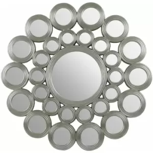 Image of Maris Silver Wall Mirror - Premier Housewares