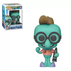 Image of Spongebob Movie Squidward in Camping Gear Pop! Vinyl Figure