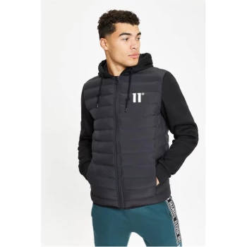 Image of 11 Degrees Hybrid Space Jacket - Black