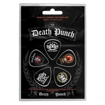 Image of Five Finger Death Punch - Logos Plectrum Pack