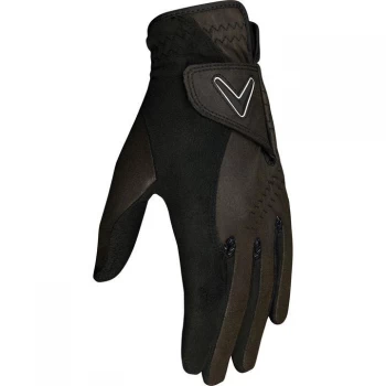 Image of Callaway Opti Grip L/H Golf Glove - Black