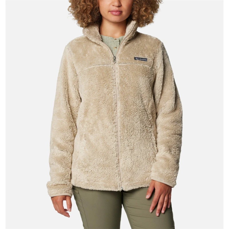 Image of Columbia Cloudy Day Sherpa Fleece Womens Brown female 8 (XS)