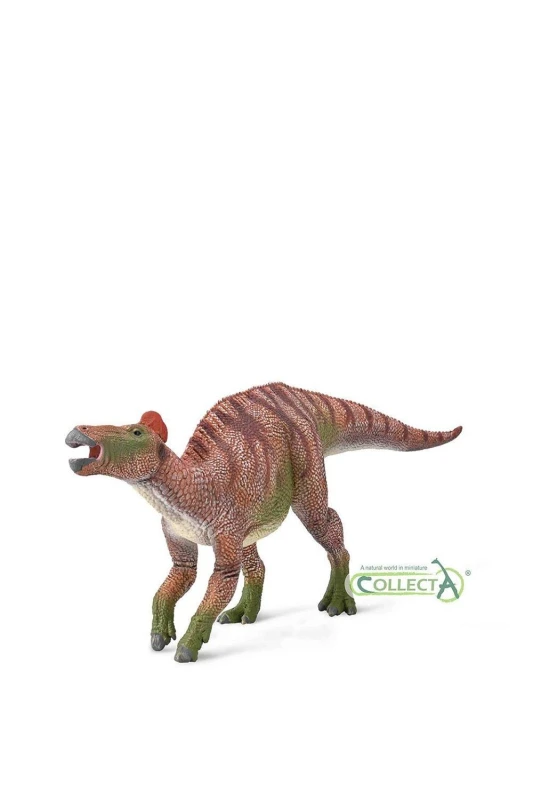Image of CollectA Edmontosaurus Dinosaur Toy Dark Pink unisex
