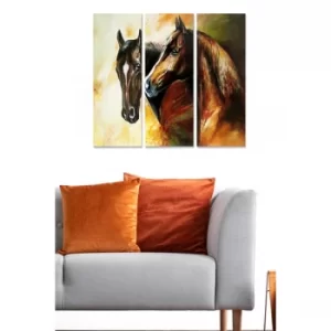 Image of MDF758649052 Multicolor Decorative MDF Painting (3 Pieces)