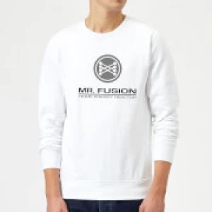Image of Back To The Future Mr Fusion Sweatshirt - White - S
