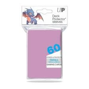 Image of Ultra Pro Bright Pink Small Deck Protectors 60 Sleeves - 10 Packs