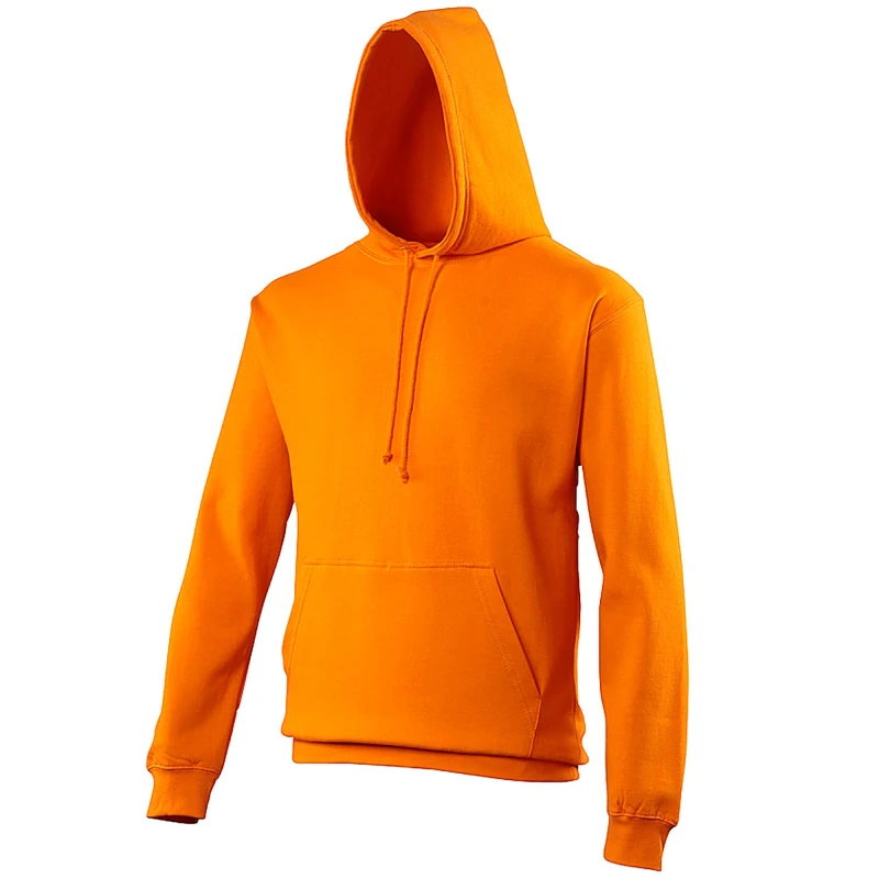 Image of AWDis AWDis Men College Hooded Sweatshirt Hoodie in Pale Orange Size: Small Pale Orange S Male 5055747786873