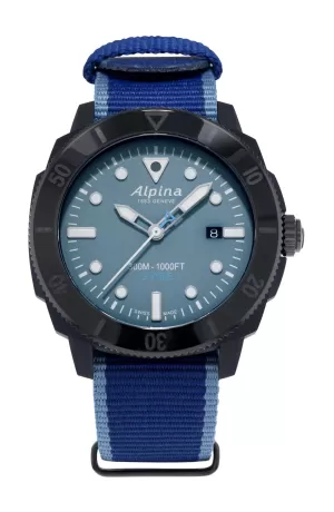 Image of Alpina Limited Edition Seastrong Diver Gyre Automatic Blue Watch