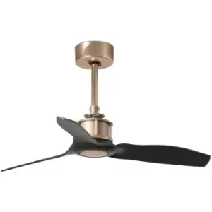Image of Faro just - Copper, Black Ceiling Fan 81cm Smart - Remote Included