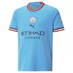 Image of 2022-2023 Man City Home Shirt (Kids)
