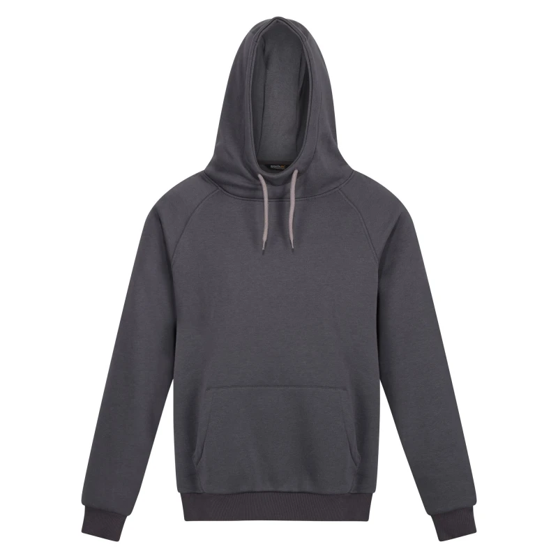 Image of Regatta Professional Mens Overhead Hoodie in Dark Grey Size: XS Dark Grey Male XS