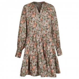 Image of YAS Rocky Wrap Dress - Multi