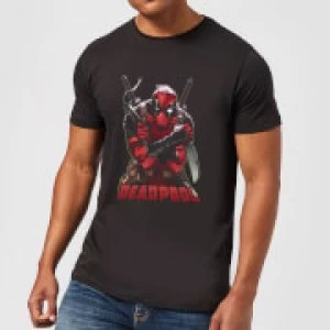 Image of Marvel Deadpool Ready For Action T-Shirt - Black - S