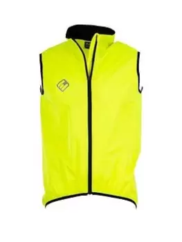 Image of Cycling Arid Unisex Gilet - Yellow, Yellow Size M Men