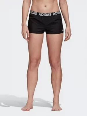 Image of adidas Beach Shorts, Black, Size 2Xs, Women