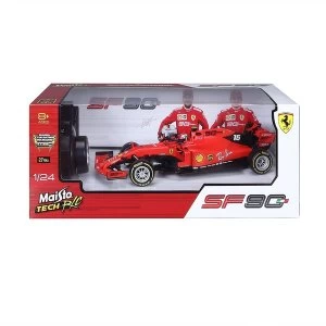 Image of 1:24 F1 Ferrari SF90 2019 Season LeClerc Radio Controlled Toy