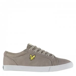Image of Lyle and Scott Halket Trainers - Solid Grey 551