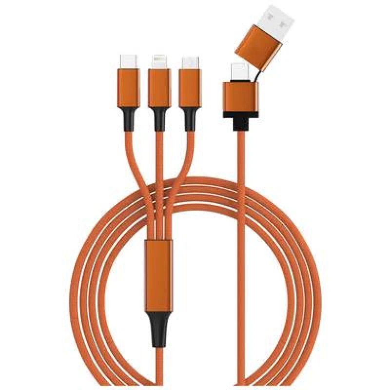 Image of Smrter HYDRA ULT OR - Ladekabel USB-A/USB-C -> micro USB ...