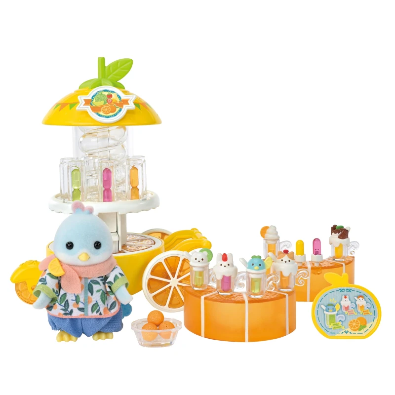 Image of Sylvanian Families - 5861 Citrus Bird Juice Stand - Dollhouse speelsets